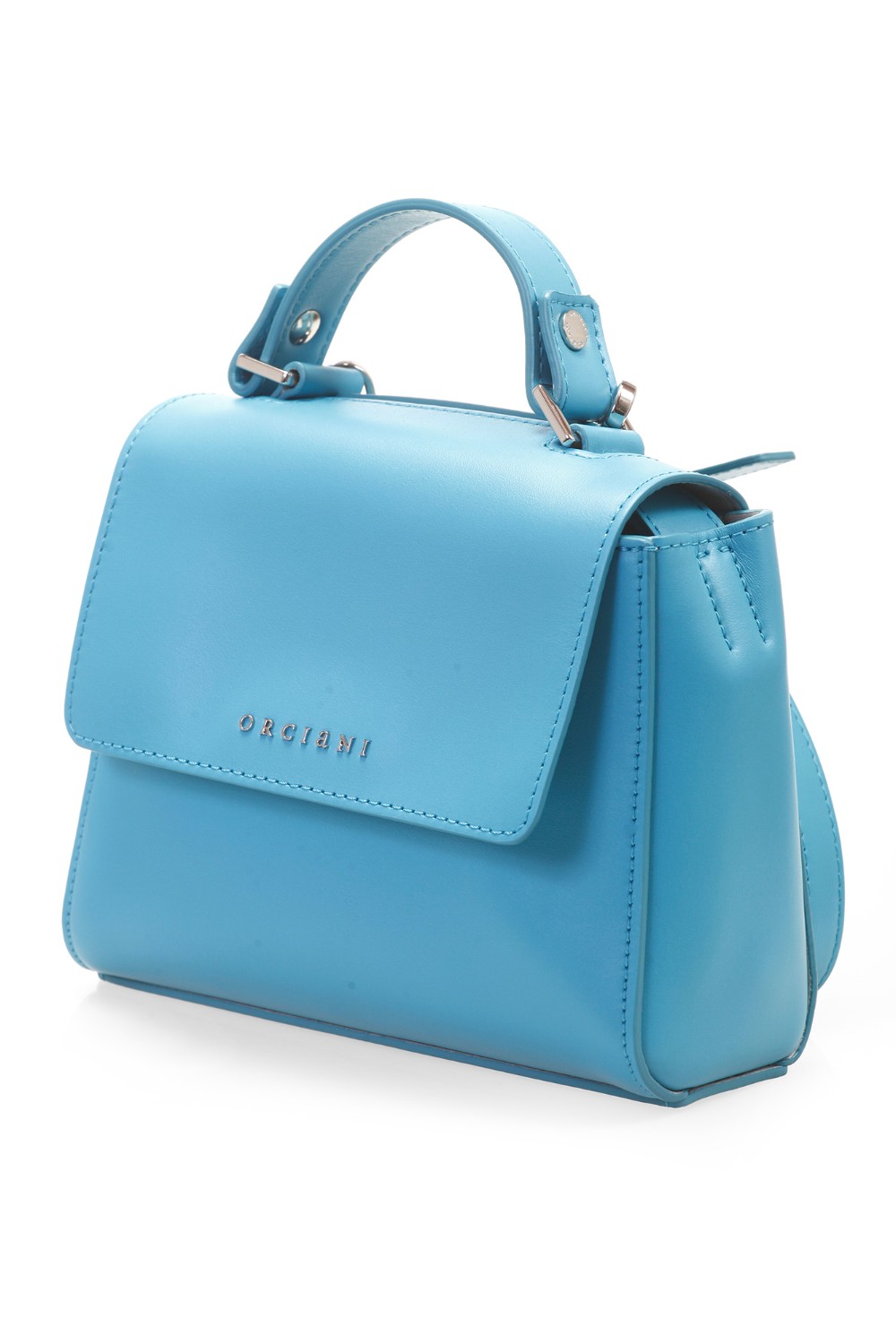shop ORCIANI  Borsa: Orciani borsa Sveva Vanity Mini a mano in pelle con tracolla.
Dimensioni: Larghezza 20 cm Altezza15 cm Profondità 8 cm
Tasca interna con zip.
Chiusura con patta con bottone magnetico.
Tracolla rimovibile.
Finitura palladio, vitello liscio.
Composizione: 100% Pelle.
Made in Italy.. B02019 LBR-ACQUARIO number 8719254